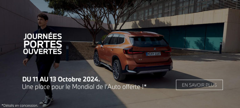 JOURNÉES PORTES OUVERTES BMW - OFFRE EXCLUSIVE. Du 11 au 13 octobre 2024 - NEUBAUER