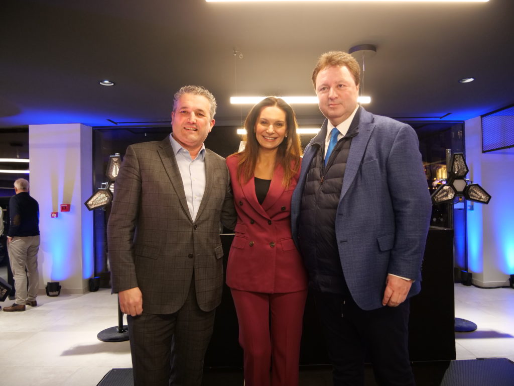 BMW Mirabeau nouveau showroom - Vincent Salimon, Leila Neubauer et Hervé Neubauer